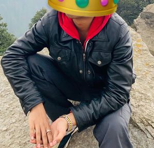 Super Dry Leather Jacket Men