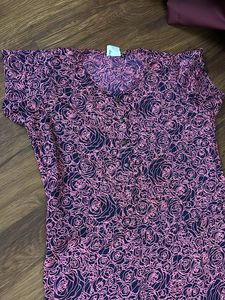 Pink Ethnic Fusion Kurti