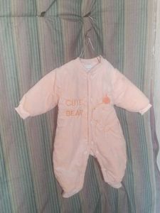 Cute Bear Baby Onesie