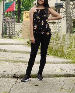 Casual Floral Top For Women