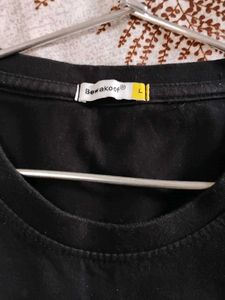 Black Printed T-Shirt