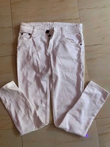 White Denim Jeans Like New Condition