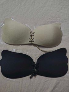 Free Size Sticky Padded Bra Combo