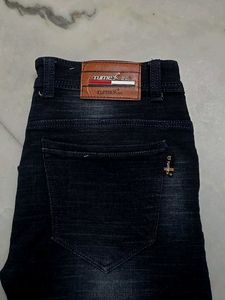 Dark Blue Denim Jeans
