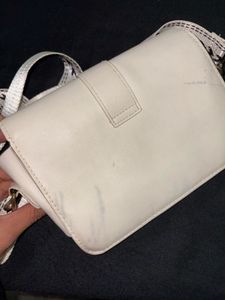 White Sling Bag