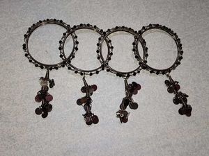 Black Stones Bangles