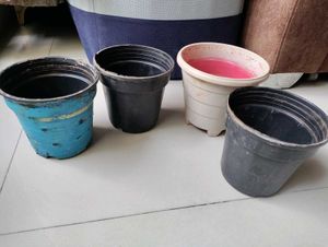 Plastic Used Pots (4)