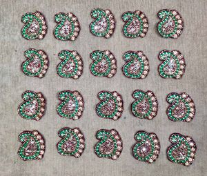 20 Zari Work Patches