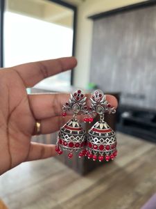Heavy Earrings And Jhumka