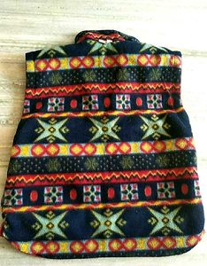 Reversible Vintage Red Puffer Vest