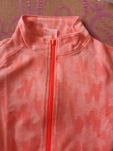 Pink &amp; Gray Athletic Jacket