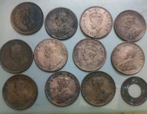 Average condition old coins set.Kindly  zoom