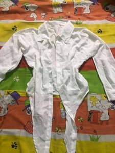 White Over Coat, Shirt Shrug