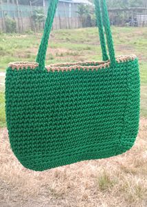 Handmade Crocheted Shoulder bag.