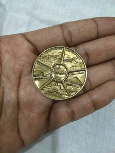 Collectible 1968 Token Walt Disney Medallion.