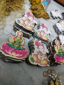🥰Diwali Special 🥰 6 Ganesh Lakshmi MDF Cutouts