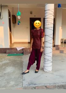 It’s Designer Kurti With Dhoti Pants