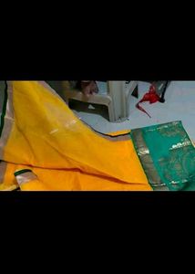 Yellow &amp; Green Saree💛💚