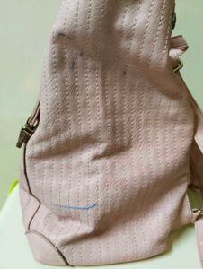 Pink Quilted Backpack Very good condition