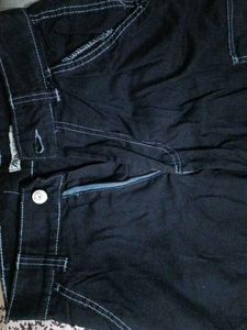 Blue Cargo Pants