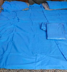 Blue Bedsheet Set