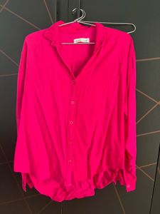 Pink Button-Down Shirt