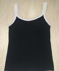 Black &amp; White Tank Top