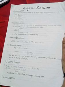 CBSE Class 12th Chemistry Organic Short Notes