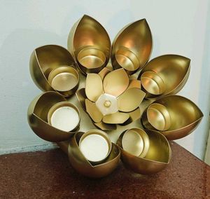 Brass Diya Set - New in Box!