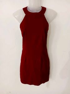 SEXY MAROON BODYCON