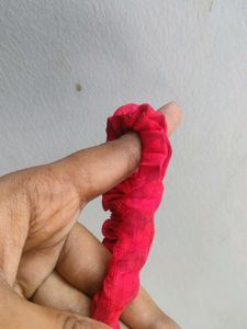 Handmade Colorful Scrunchie Set
