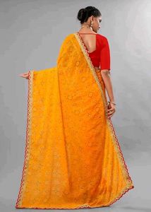 Chhath Special New Bandhani Saree
