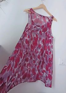 Floral Print Sleeveless Top
