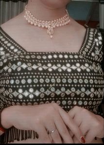 Combo Of 2 Pearl Necklace , Earings ,Mangtika