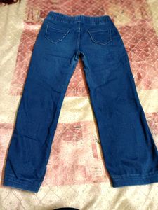 Classic Blue Stretchable Denim Pants👖