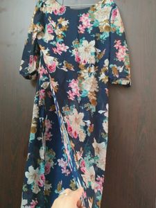 Floral Print Midi Dress