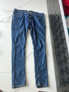Dark Blue Denim Jeans
