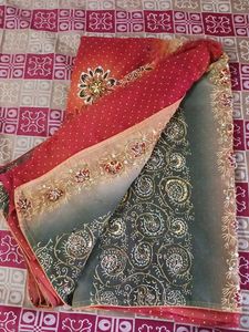 Multicolor Saree