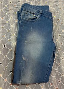 Skinny Mid Rise Jeans