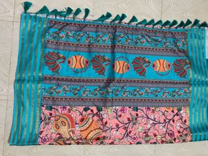 Kalamkari Silk Saree