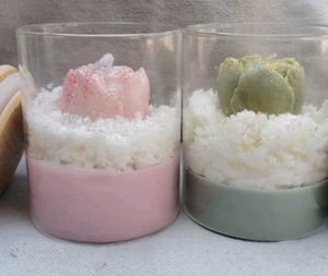 handcrafted Scented tulip Flower Candles