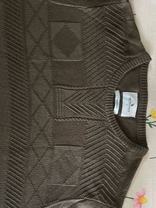 Mr Bowerbird Men Heritage Brown Pullover