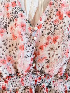Floral Print Mini Dress