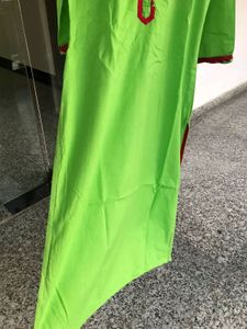Parrot Floor Length Kurta