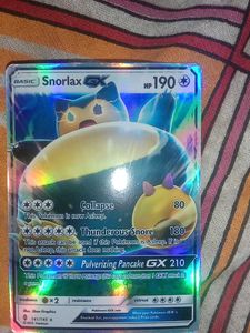 Snorlax GX Pokemon Card And + All Bundle