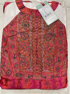 Aarke Ritu kumar Red Floral PrintLong Dress