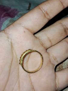 Gold Filigree Band Ring