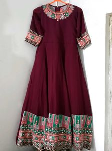 Girls Beautiful Heavy Long Gown