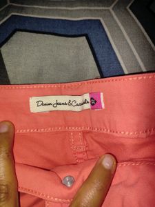 DJ &amp; C, TWO ORANGE SHORTS sizes:- 30 And 32 Inches