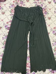 Olive Pallazo Pant